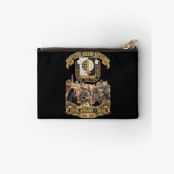 Item preview, 414th Civil Affairs Battalion - DUI - Iraq - 2006 - 2007 - 3D - Enhanced designed and sold by Military Insignia Products.