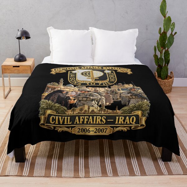 Item preview, 414th Civil Affairs Battalion - DUI - Iraq - 2006 - 2007 - 3D - Enhanced designed and sold by Military Insignia Products.