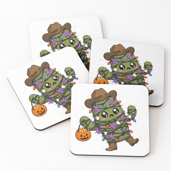 Item preview, Spooky Cowboy Cactus Halloween Western Gothic designed and sold by chattsuede.