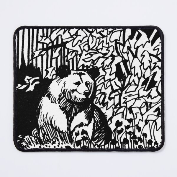 Item preview, Friendly bear in the forest designed and sold by Antje Wauer.
