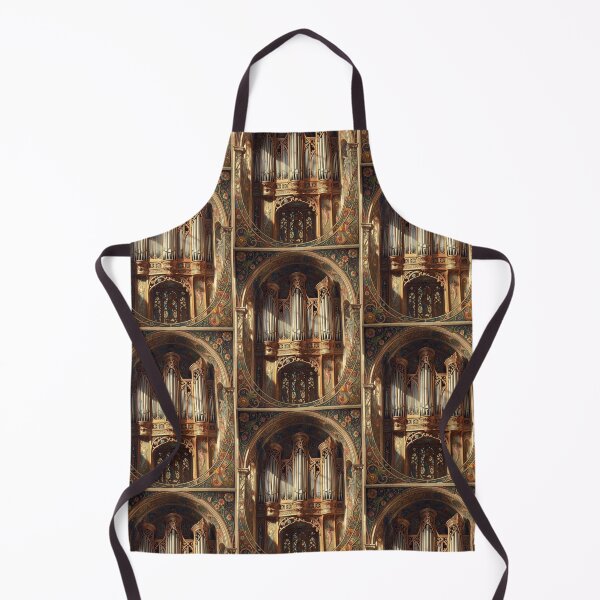 Item preview, Grand Pipe Organ in Art Nouveau Cathedral Frame designed and sold by pinkal.