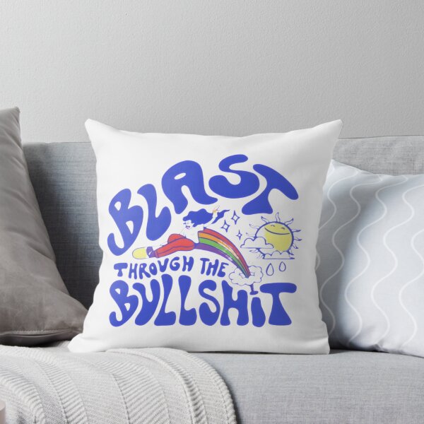 Item preview, Motivational Blast Through Challenges Inspirational Quote Design designed and sold by Cheikh1997.