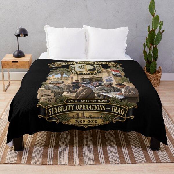 Item preview, 414th Civil Affairs Battalion - DUI - Stability Operations - Iraq - 2009 - 2010 - 3D - Enhanced designed and sold by Military Insignia Products.