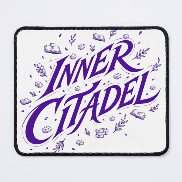 Item preview, Inner Citadel Marcus Aurelius Stoic Philosophy Art designed and sold by VisualVerseLab.
