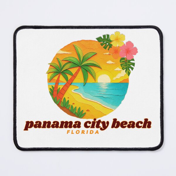 Item preview, Panama City Beach Florida Paper Cut Sunset | Tropical Vacation Souvenir designed and sold by DonnaRaine.
