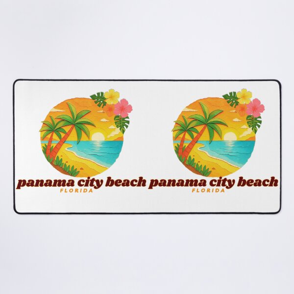 Item preview, Panama City Beach Florida Paper Cut Sunset | Tropical Vacation Souvenir designed and sold by DonnaRaine.