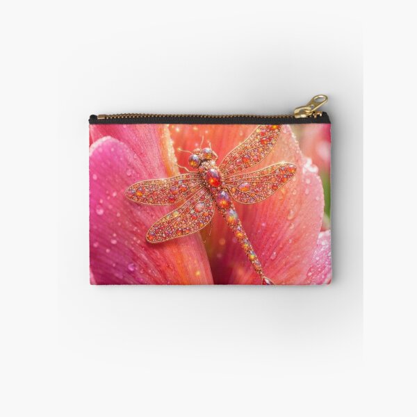 Item preview, Coral tulip and jeweled dragonfly designed and sold by KingsArtworx 2.