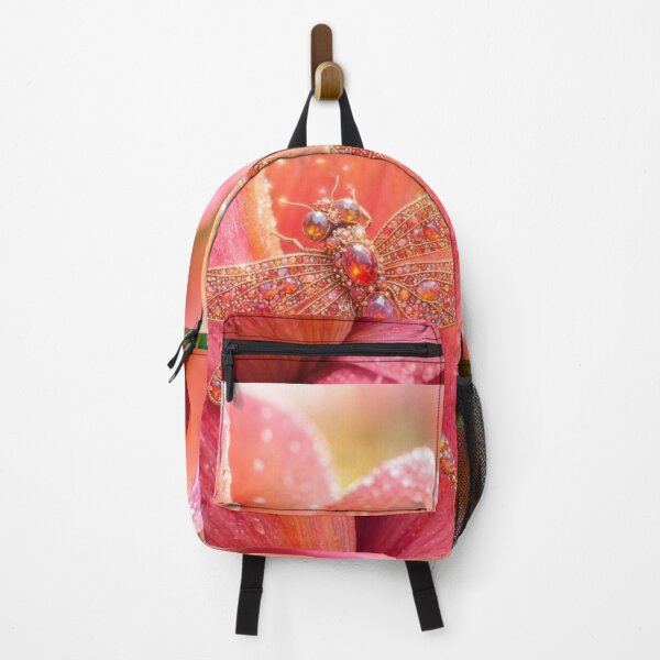Item preview, Coral tulip and jeweled dragonfly designed and sold by KingsArtworx 2.