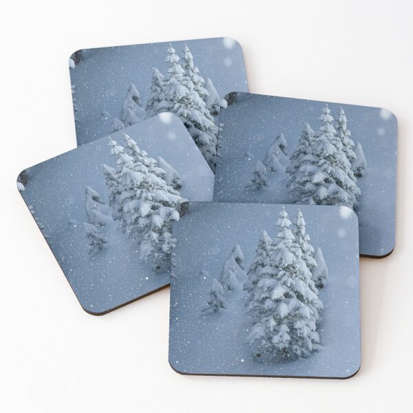 Item preview, Winter Ghost Trees designed and sold by technopenguin.