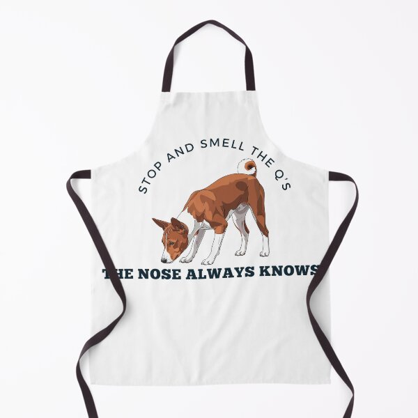 Item preview, Basenji Scentwork The Nose Always Knows designed and sold by Mop Dog Designs.