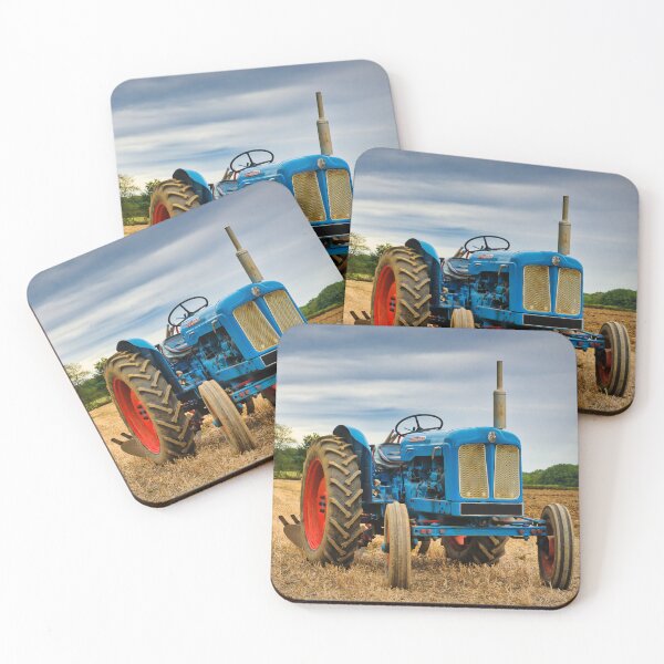 Item preview, Vintage Blue Tractor designed and sold by JEZ22.