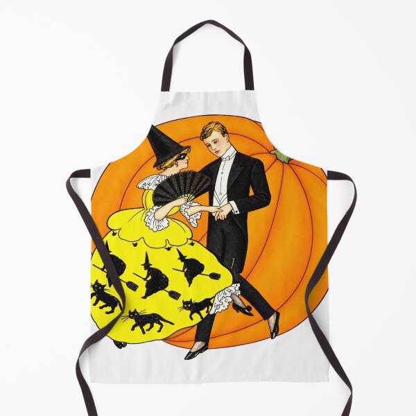Item preview, Vintage Halloween couple with a Giant Pumpkin designed and sold by EmiliaBassano.