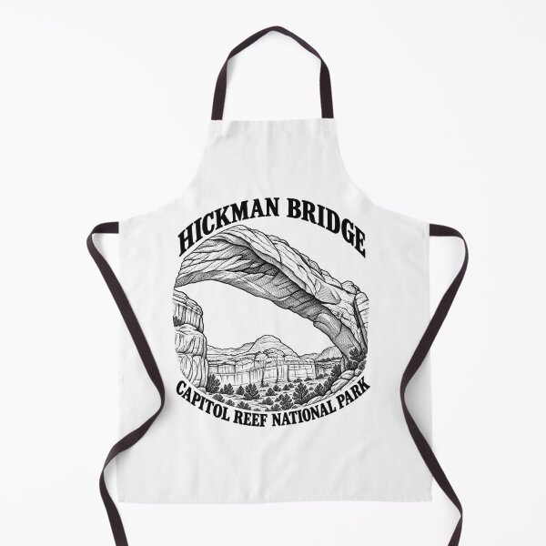 Item preview, Puente Hickman • Parque Nacional Capitol Reef, Utah (Arte lineal) designed and sold by Tee Visions.