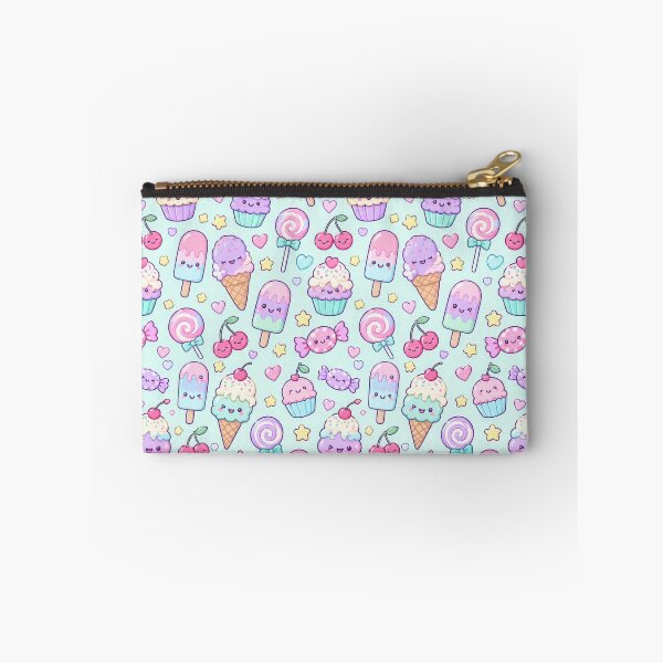 Item preview, Kawaii Sweet Treat Party Pastel Pattern designed and sold by Soft Berry Studio.