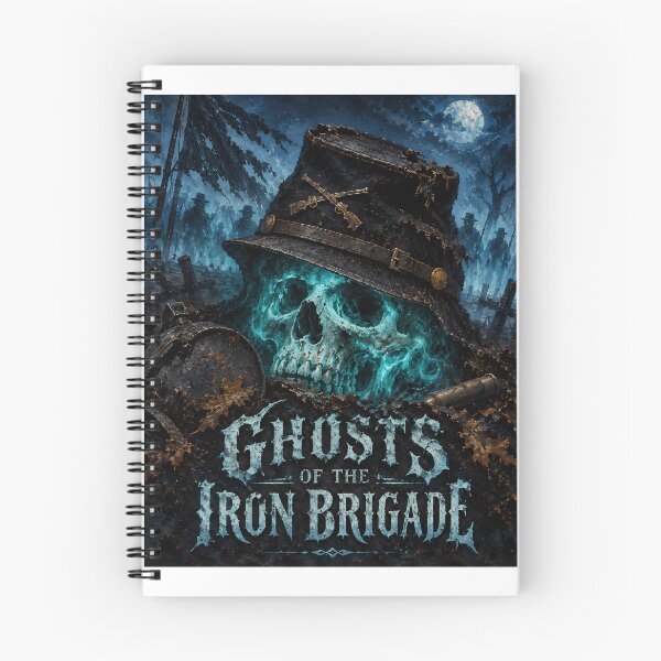Item preview, Iron Brigade Glowing Skull Slouch Hat History Buff designed and sold by chattsuede.