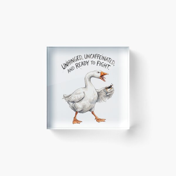 Item preview, Angry Goose Fight Coffee designed and sold by Tiffany Roy.