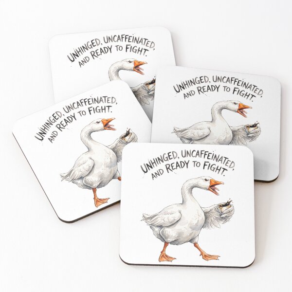 Item preview, Angry Goose Fight Coffee designed and sold by Tiffany Roy.