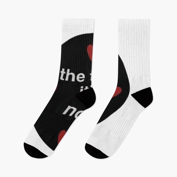 Item preview, The Time It's Now Red Hearts Typography Design designed and sold by MaRCAStro.