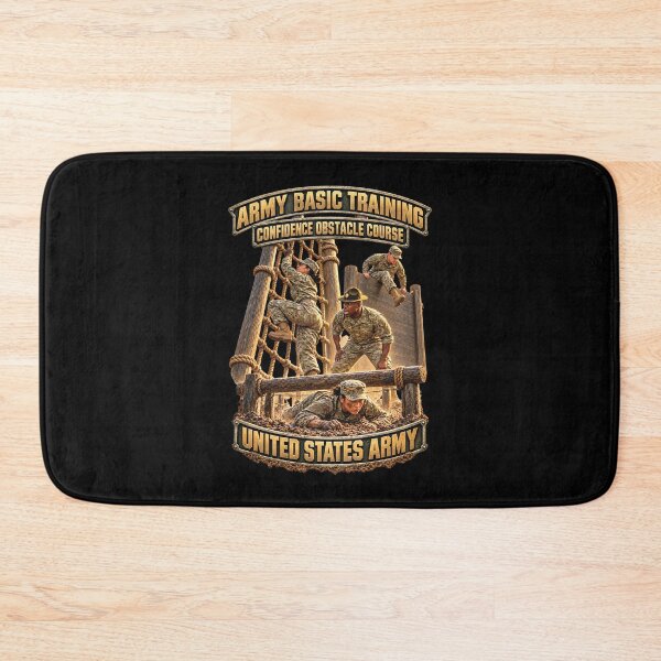 Item preview, Army - Army Basic Training - Confidence Obstacle Course - Version 2 - 3D - Enhanced designed and sold by Military Insignia Products.