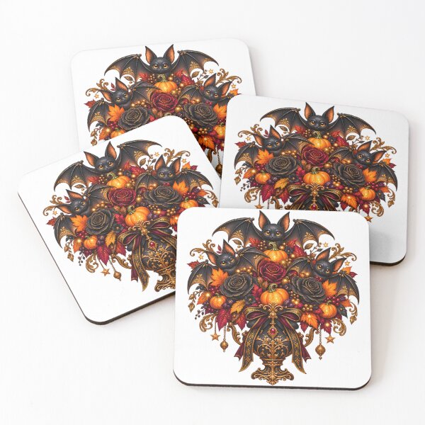 Item preview, Midnight Bat Bouquet – Gothic Halloween designed and sold by Clothes With Smiling Animals Walt Gral.