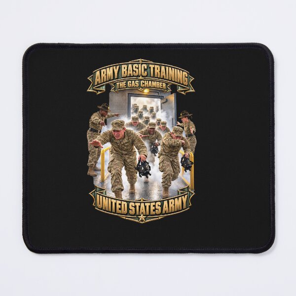 Item preview, Army - Army Basic Training - The Gas Chamber - 3D - Enhanced designed and sold by Military Insignia Products.