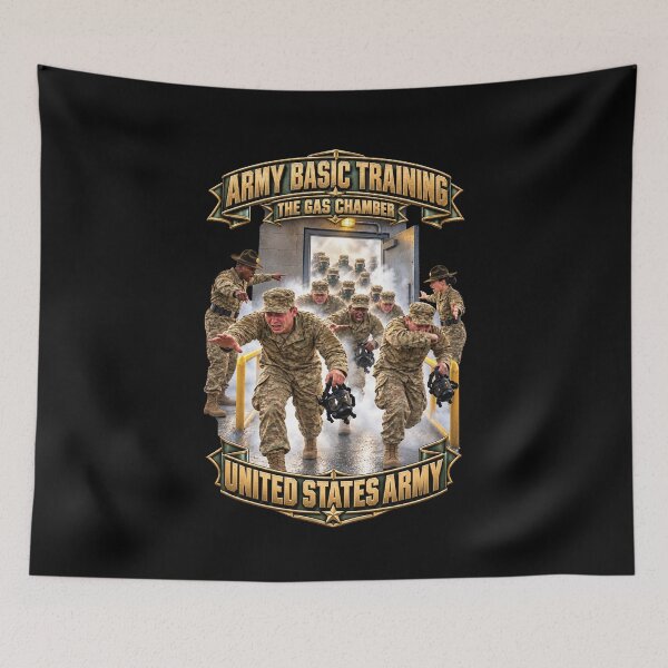 Item preview, Army - Army Basic Training - The Gas Chamber - 3D - Enhanced designed and sold by Military Insignia Products.