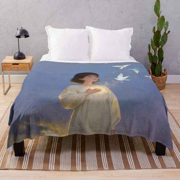 Item preview, Birds From the Heart Art, Woman Finding Freedom, Emotional Healing Art designed and sold by stylishdzign.
