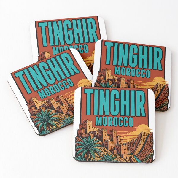 Item preview, Tinghir Morocco Vintage Travel Tourism designed and sold by TravelersGems.