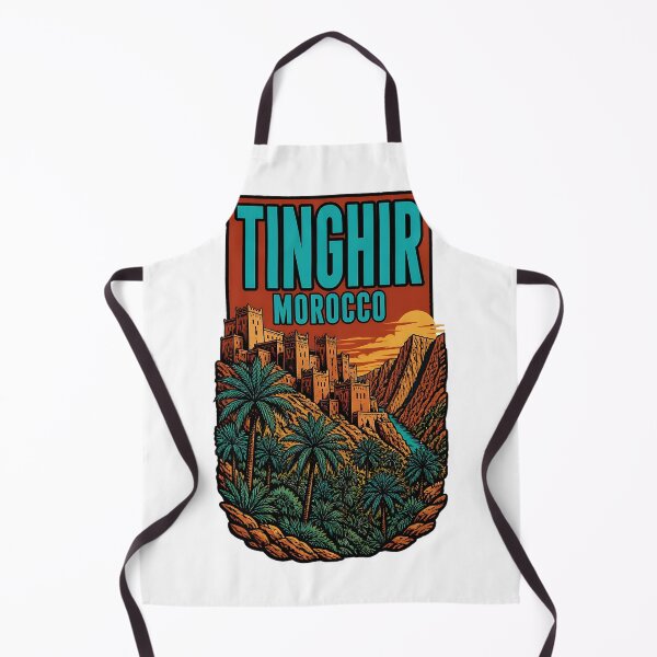 Item preview, Tinghir Morocco Vintage Travel Tourism designed and sold by TravelersGems.