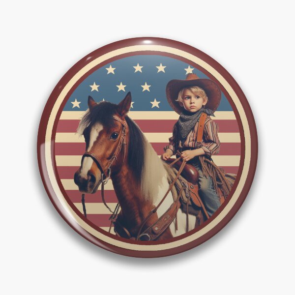 Item preview, Vintage Buckaroo ON Pinto Pony, Young Cowboy, Cowboy Culture designed and sold by classic car craze.
