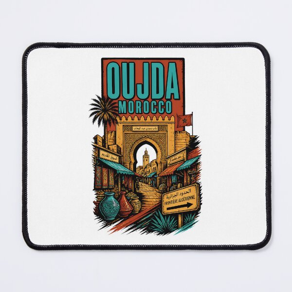 Item preview, Oujda Morocco Vintage Travel Tourism designed and sold by TravelersGems.