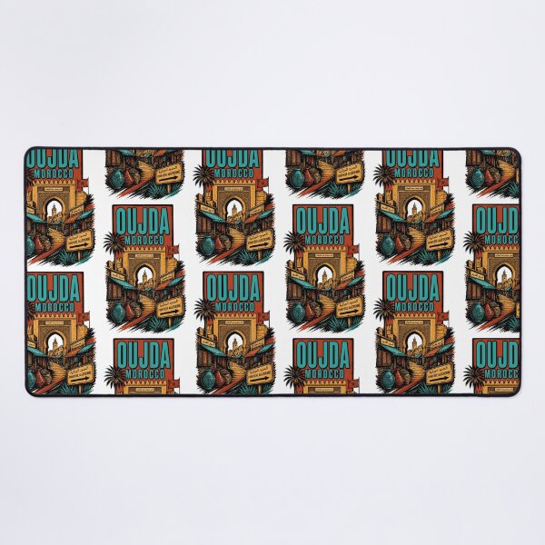 Item preview, Oujda Morocco Vintage Travel Tourism designed and sold by TravelersGems.