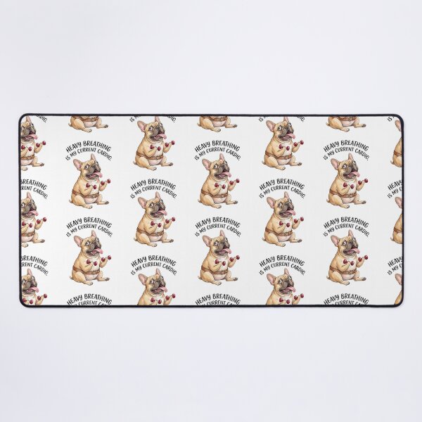 Item preview, Bulldog Dumbbell Workout Cardio designed and sold by Tiffany Roy.