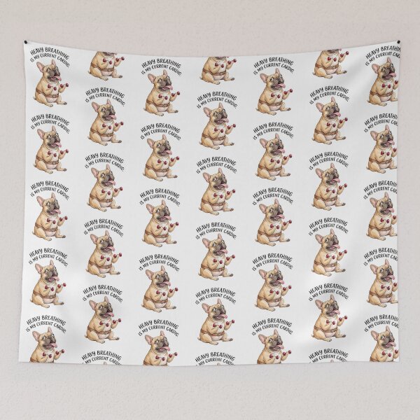 Item preview, Bulldog Dumbbell Workout Cardio designed and sold by Tiffany Roy.