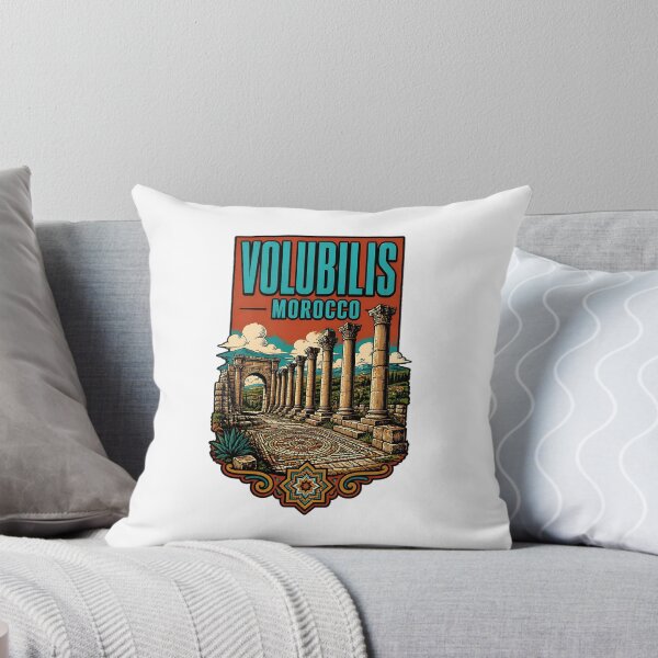 Item preview, Volubilis Morocco Vintage Travel Tourism designed and sold by TravelersGems.