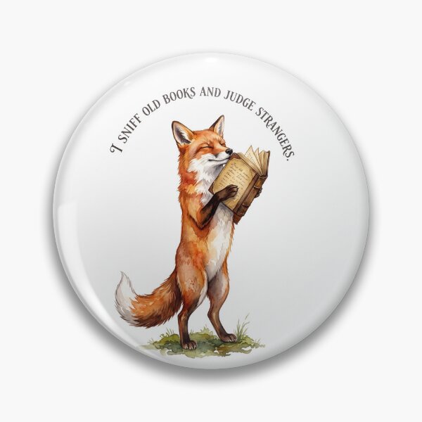 Item preview, Book Lover Fox Reading designed and sold by Tiffany Roy.