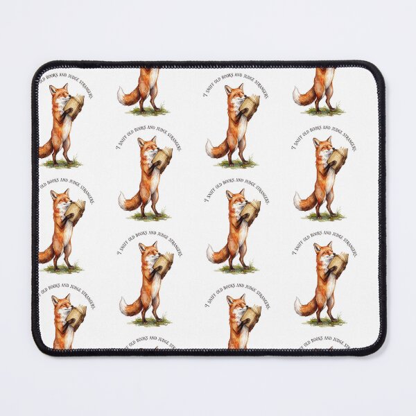 Item preview, Book Lover Fox Reading designed and sold by Tiffany Roy.