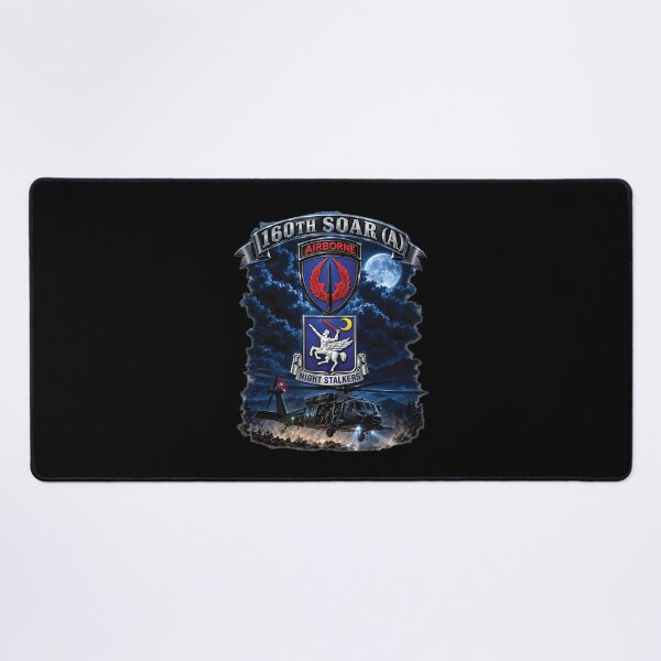 Item preview, USASOAC - SSI, 160th Special Operations Regimen Airborne  DUI with Scene Blackhawk - 3D - Enhanced designed and sold by Military Insignia Products.