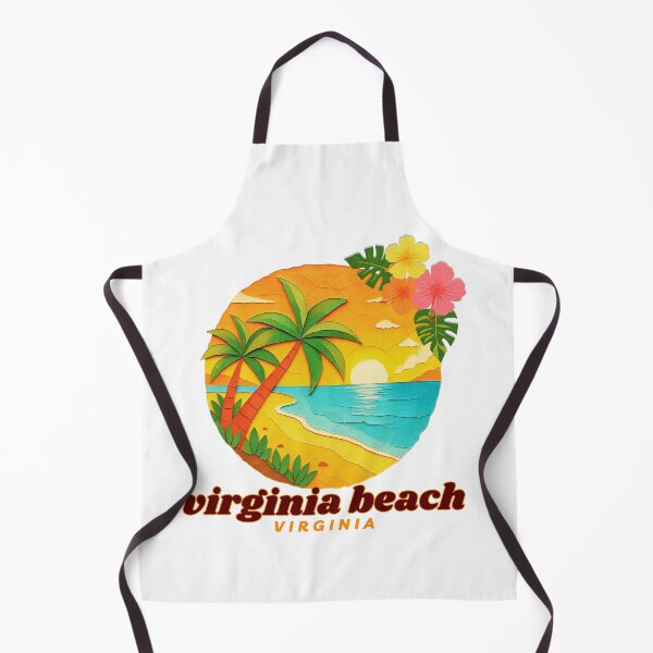 Item preview, Virginia Beach Virginia Paper Cut Sunset | Coastal Vacation Souvenir designed and sold by DonnaRaine.