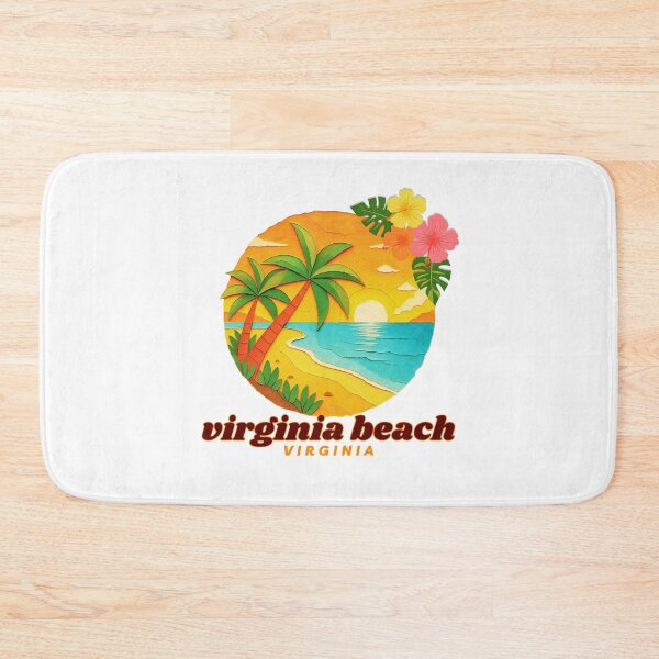 Item preview, Virginia Beach Virginia Paper Cut Sunset | Coastal Vacation Souvenir designed and sold by DonnaRaine.