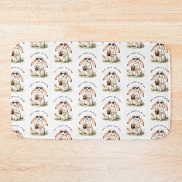Item preview, Cool Bunny Iced Coffee designed and sold by Tiffany Roy.
