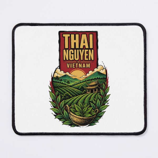 Item preview, Thai Nguyen Vietnam Vintage Travel Tourism designed and sold by TravelersGems.