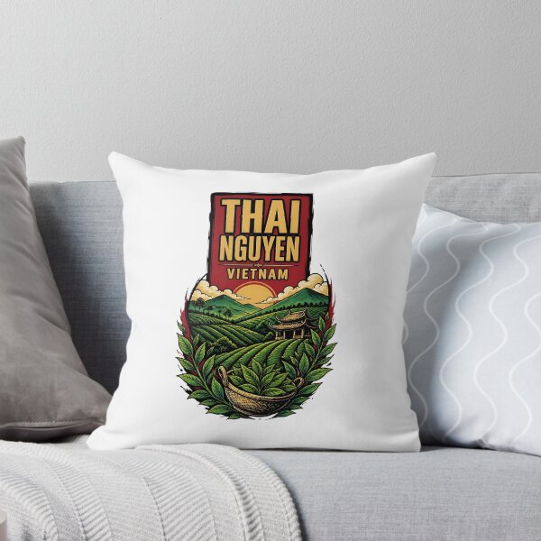 Item preview, Thai Nguyen Vietnam Vintage Travel Tourism designed and sold by TravelersGems.