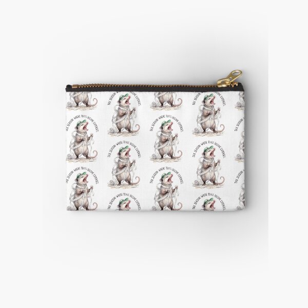 Item preview, Tax Season Screaming Opossum designed and sold by Tiffany Roy.