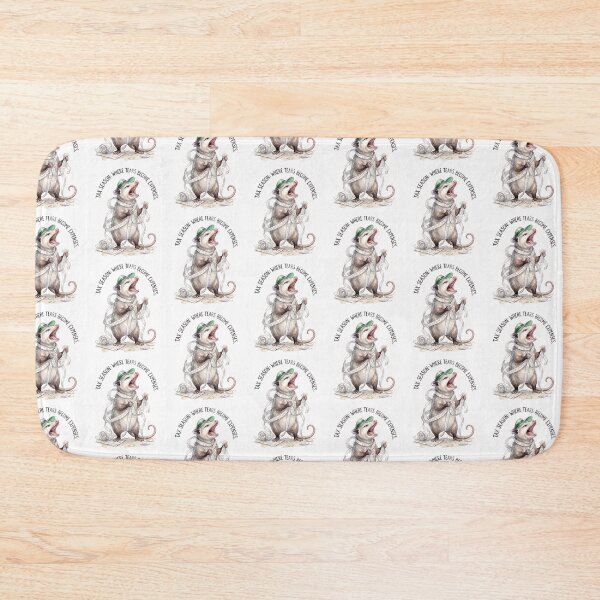 Item preview, Tax Season Screaming Opossum designed and sold by Tiffany Roy.