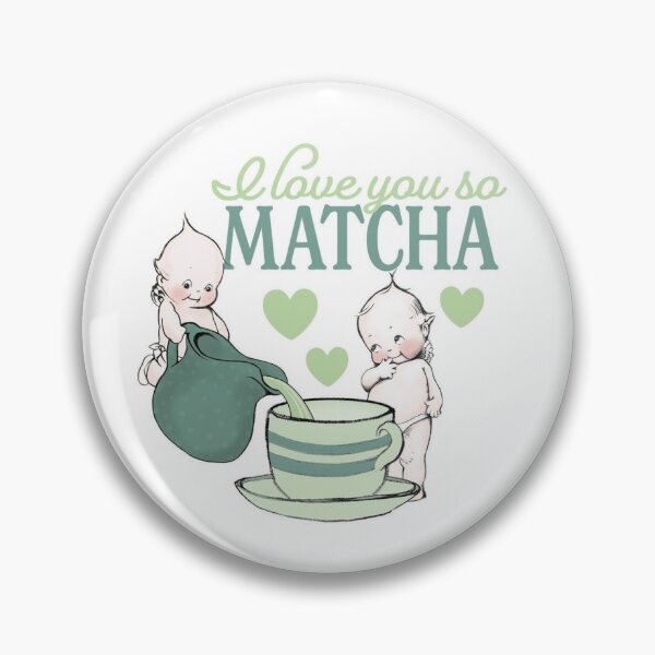 Item preview, I Love You So Matcha Angels designed and sold by Cookiicrumbs.