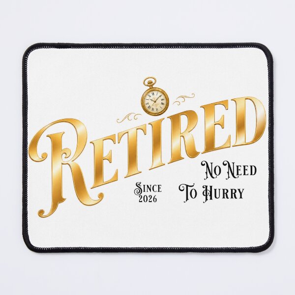 Item preview, Retired No Need to Hurry designed and sold by Feral Kitty Design Studio, LLC.