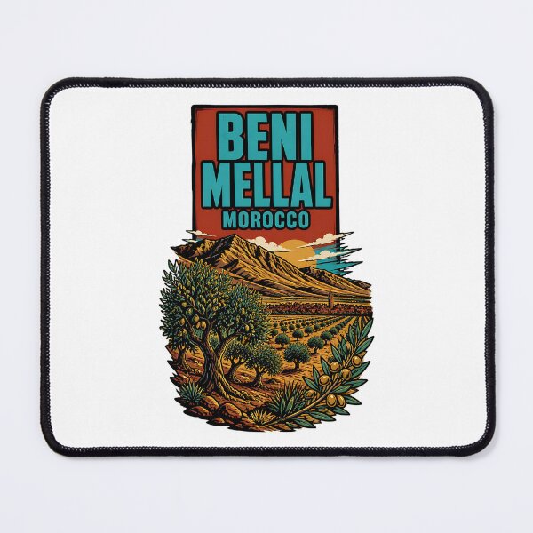Item preview, Beni Mellal Morocco Vintage Travel Tourism designed and sold by TravelersGems.