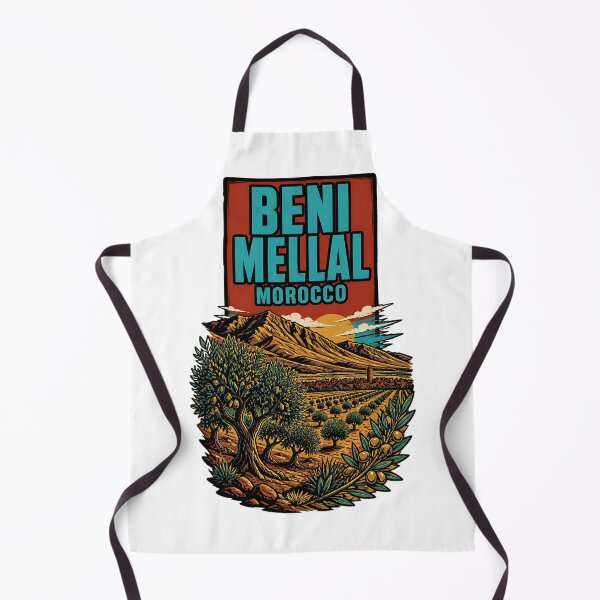 Item preview, Beni Mellal Morocco Vintage Travel Tourism designed and sold by TravelersGems.