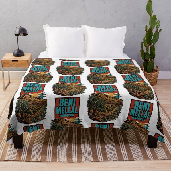 Item preview, Beni Mellal Morocco Vintage Travel Tourism designed and sold by TravelersGems.